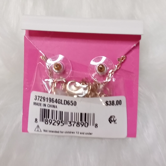 Betsey Johnson Jewelry New Betsey Johnson Teddy Bear Jewelry Set